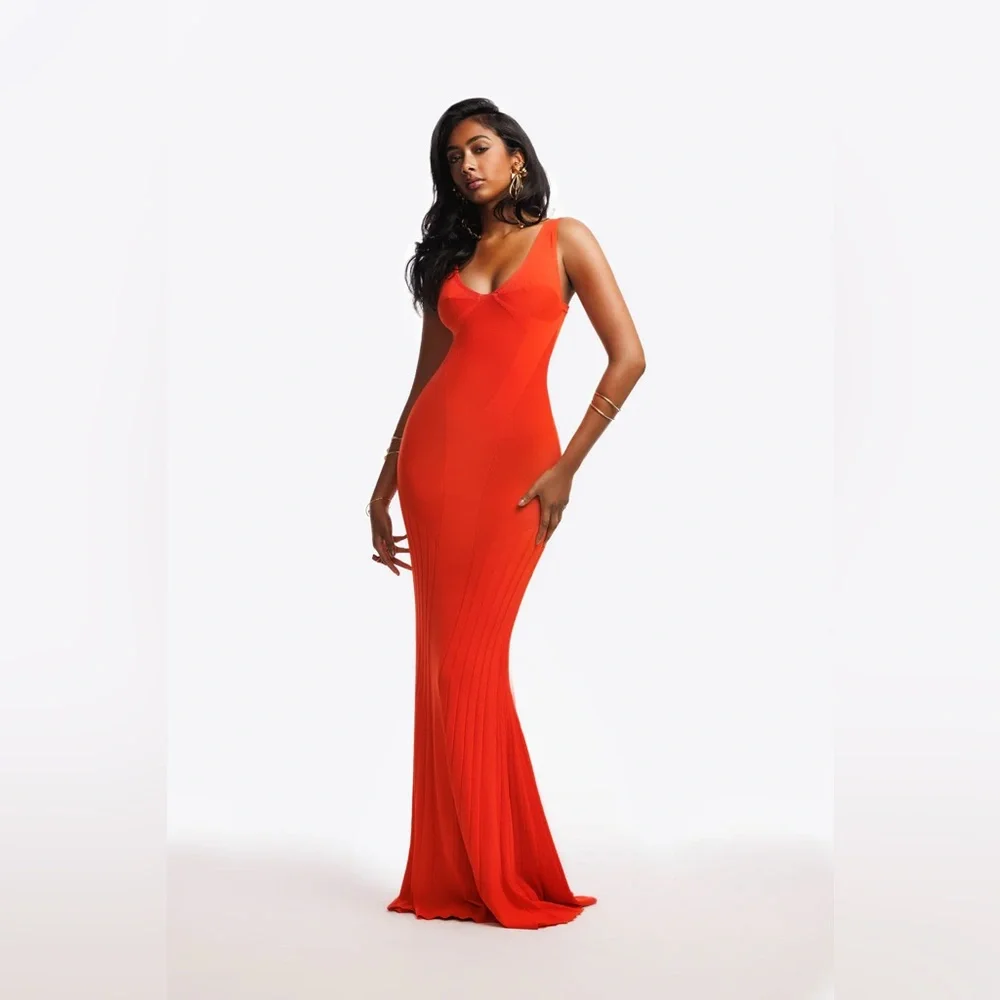 Hanifa Sarai Knit Maxi Dress - Picture 1 of 4
